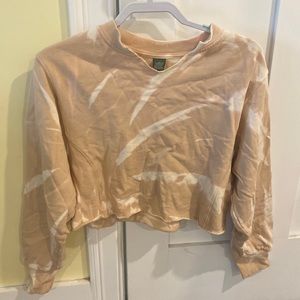 Wild fable cropped shirt size xs